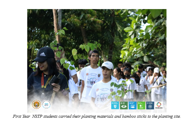 Misamis University NSTP Grows 500 Narra Seedlings